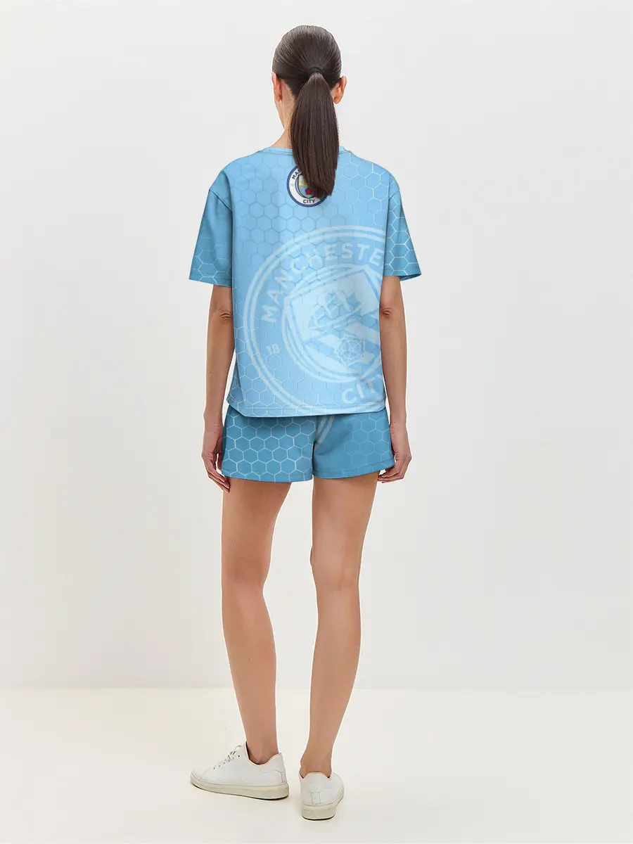Женская пижама с шортами / Манчестер Сити