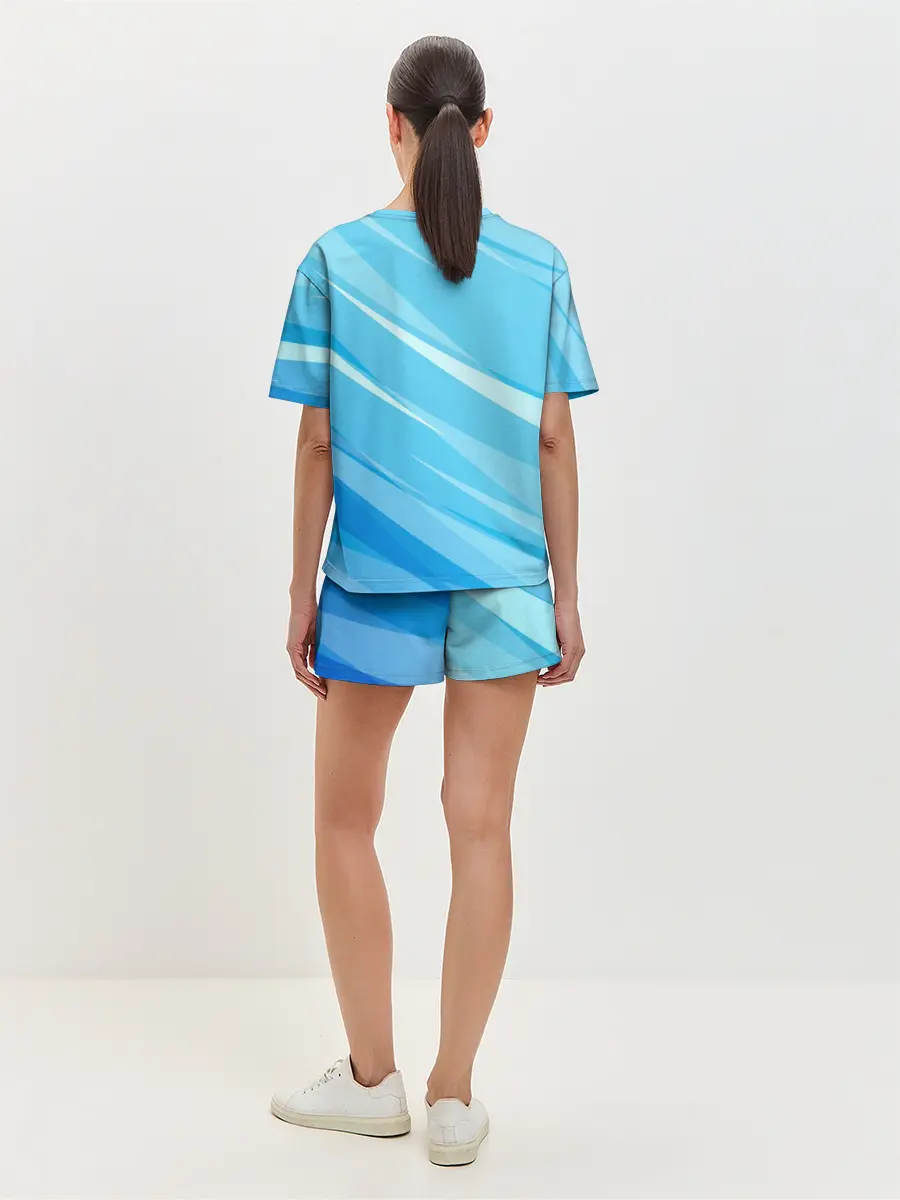 Женская пижама с шортами / Холодный волк