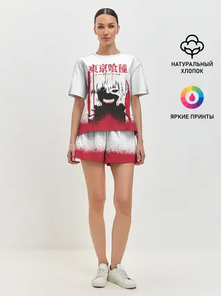 Женская пижама с шортами / ТОКИЙСКИЙ ГУЛЬ