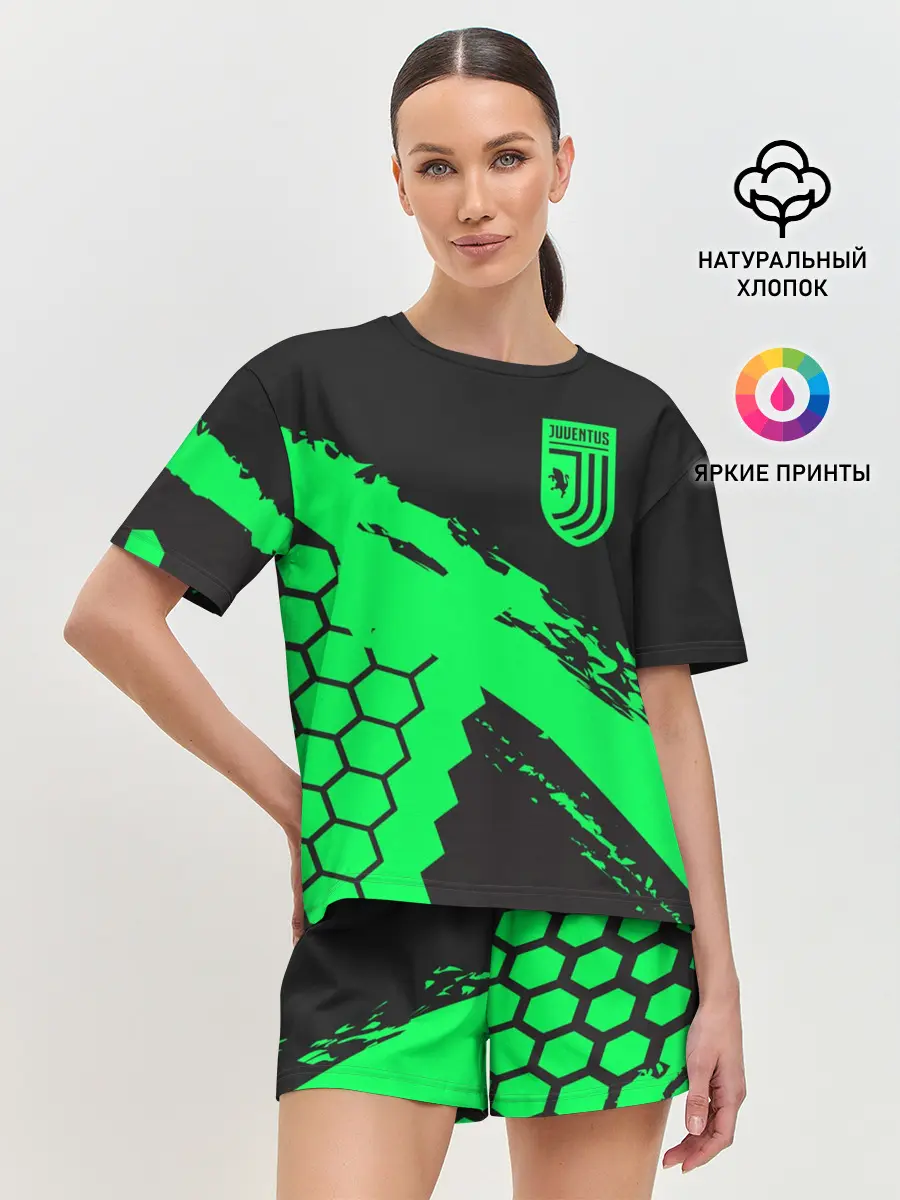 Женская пижама с шортами / Juventus