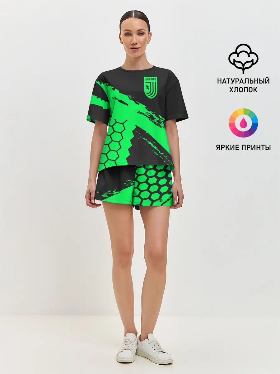 Женская пижама с шортами / Juventus