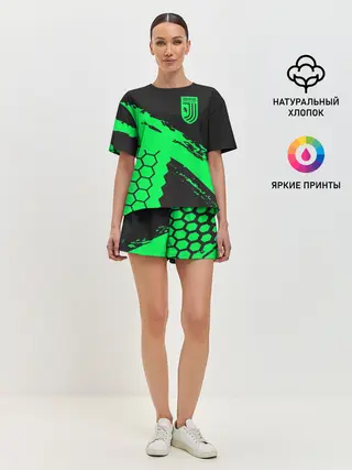 Женская пижама с шортами / Juventus