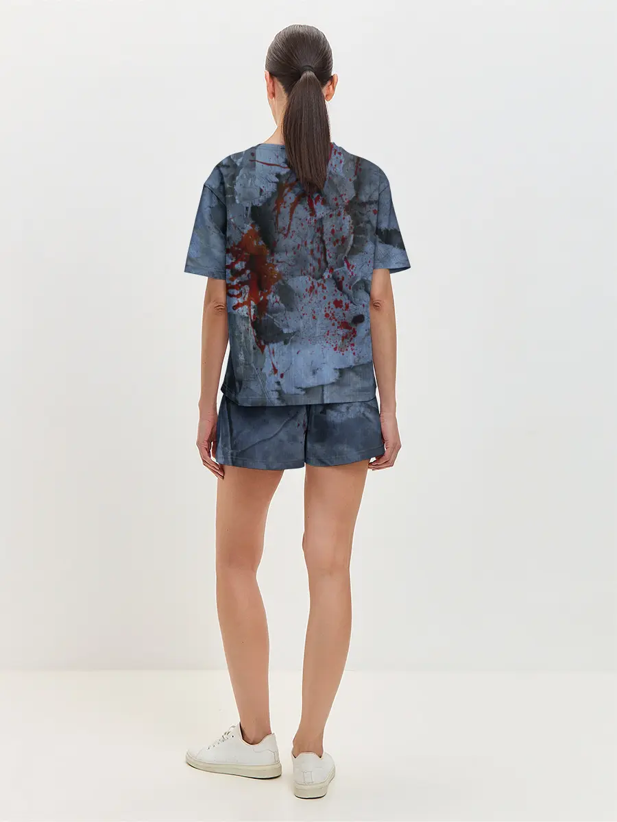 Женская пижама с шортами / Оборотень