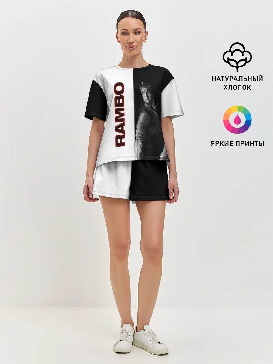 Женская пижама с шортами / Рэмбо: Последняя кровь