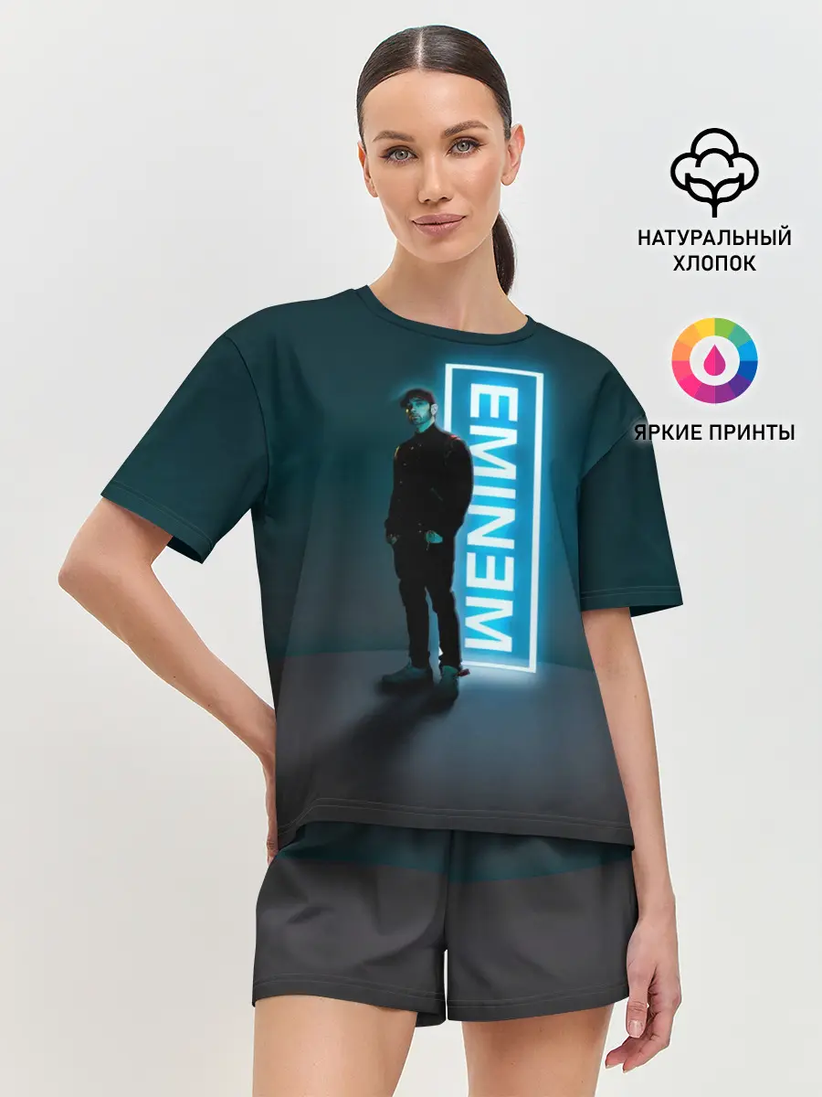 Женская пижама с шортами / Eminem