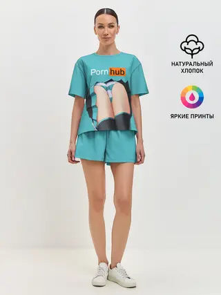 Женская пижама с шортами / PORN HUB