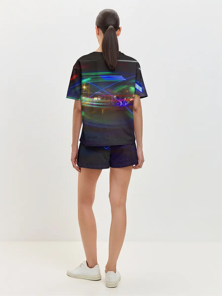 Женская пижама с шортами / Neon