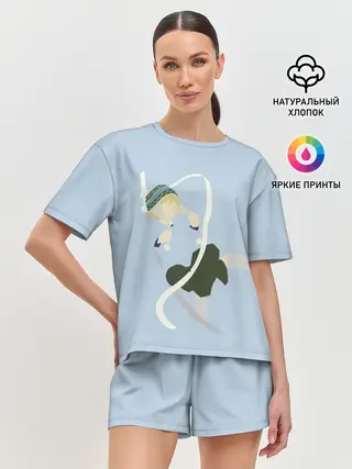 Женская пижама с шортами / Yukine