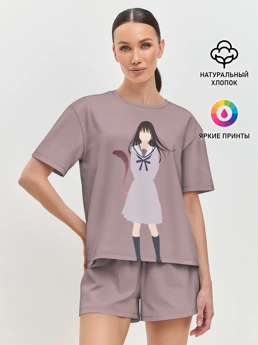 Женская пижама с шортами / Hiyori Iki