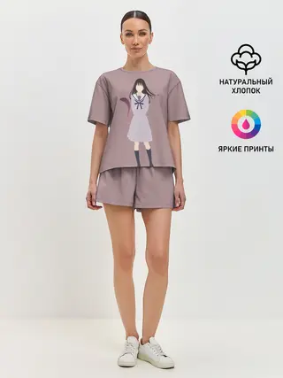 Женская пижама с шортами / Hiyori Iki