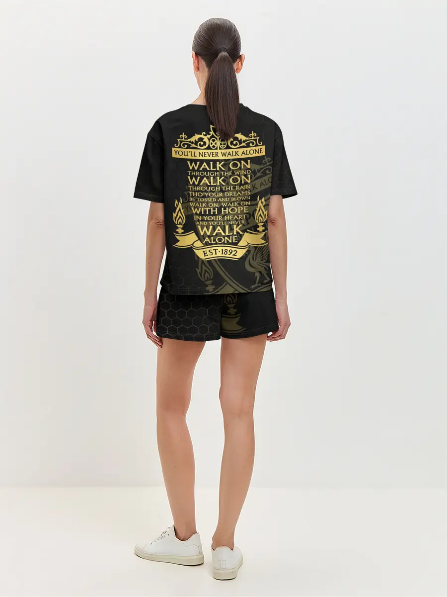 Женская пижама с шортами / Ливерпуль