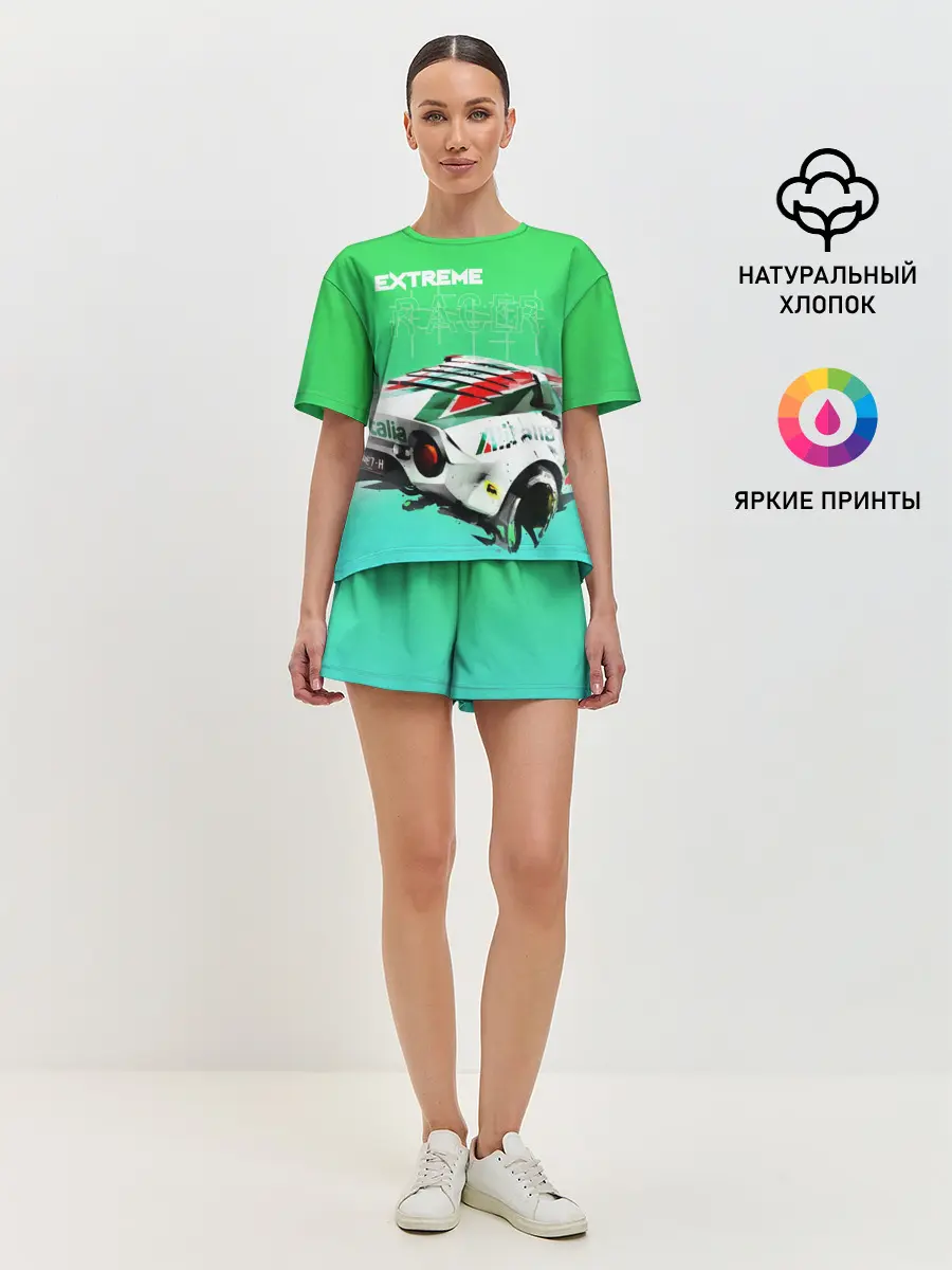 Женская пижама с шортами / Extrime Racer