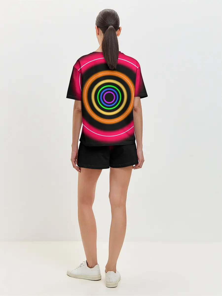 Женская пижама с шортами / Neon