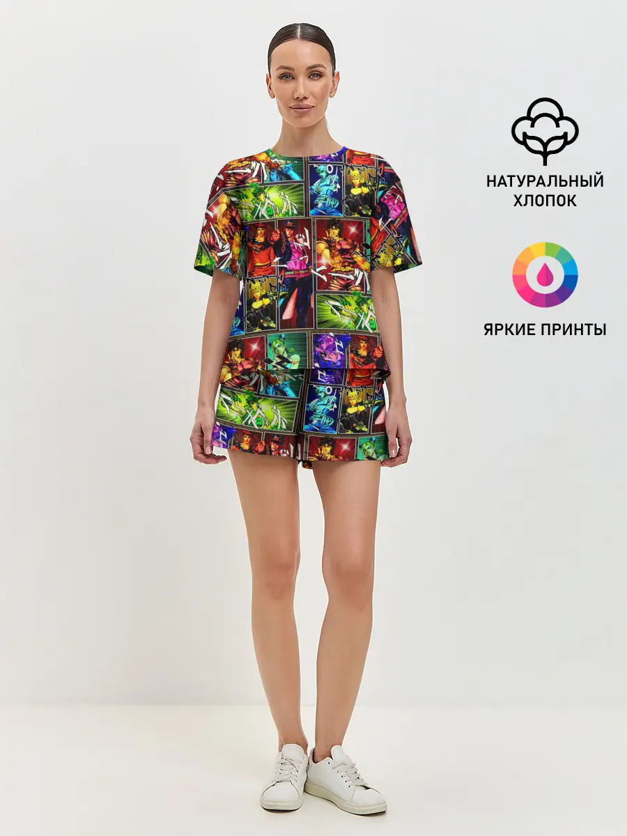 Женская пижама с шортами / Джоджо пендлетон хамон паттерн