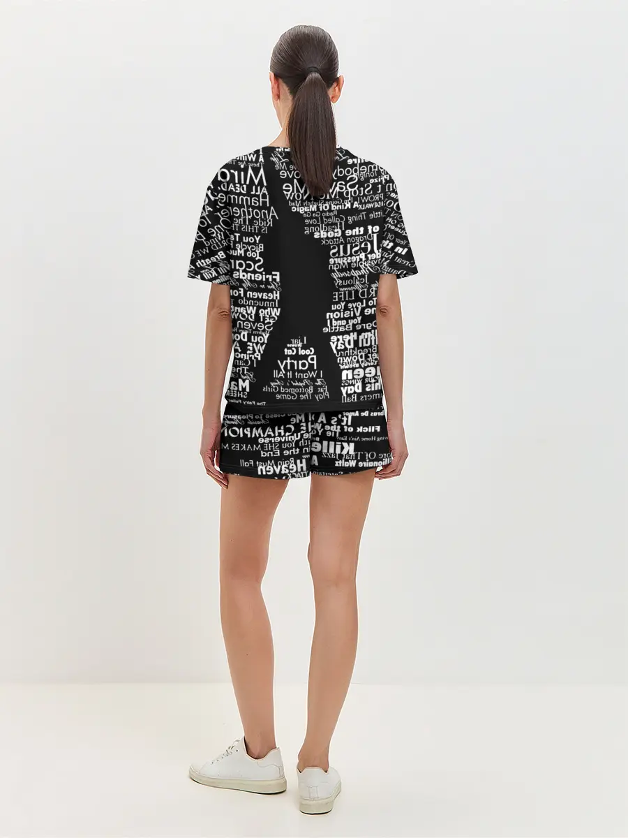 Женская пижама с шортами / Queen