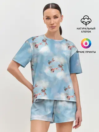 Женская пижама с шортами / Renaissance Angels