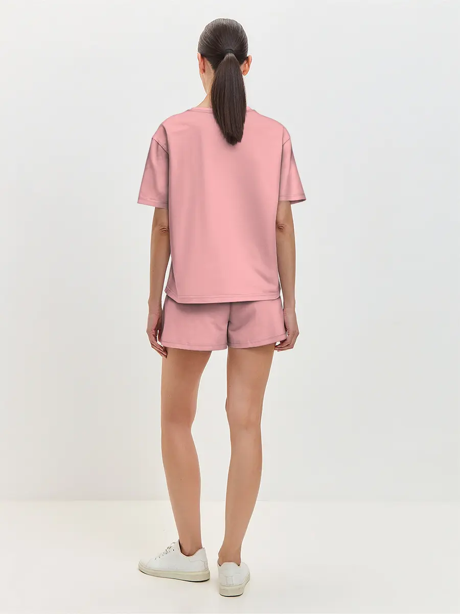 Женская пижама с шортами / ноль два минимал