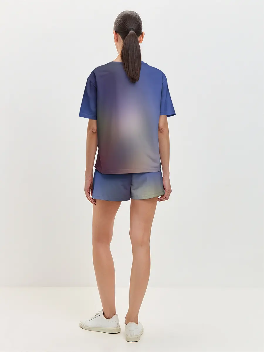 Женская пижама с шортами / гениста франкс