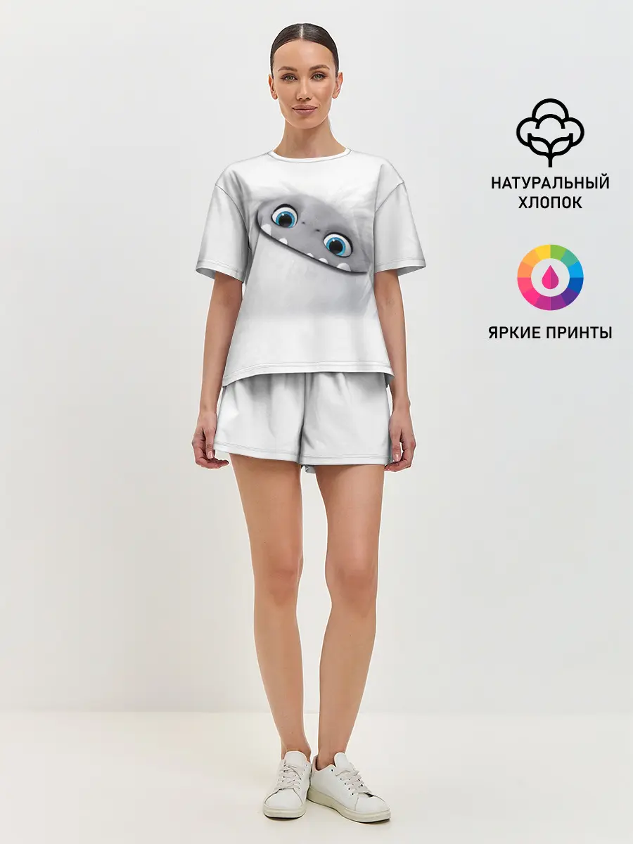 Женская пижама с шортами / ABOMINABLE