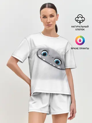 Женская пижама с шортами / ABOMINABLE