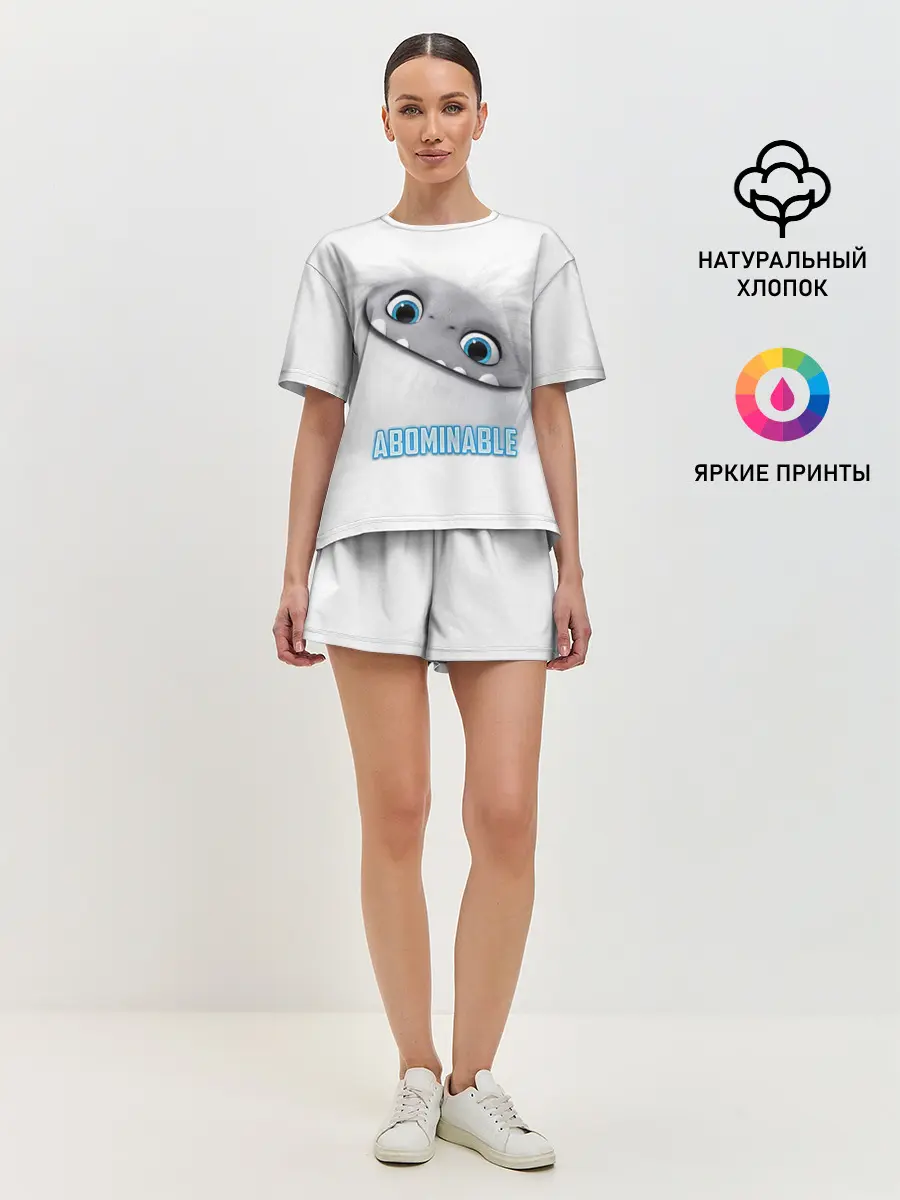 Женская пижама с шортами / ABOMINABLE