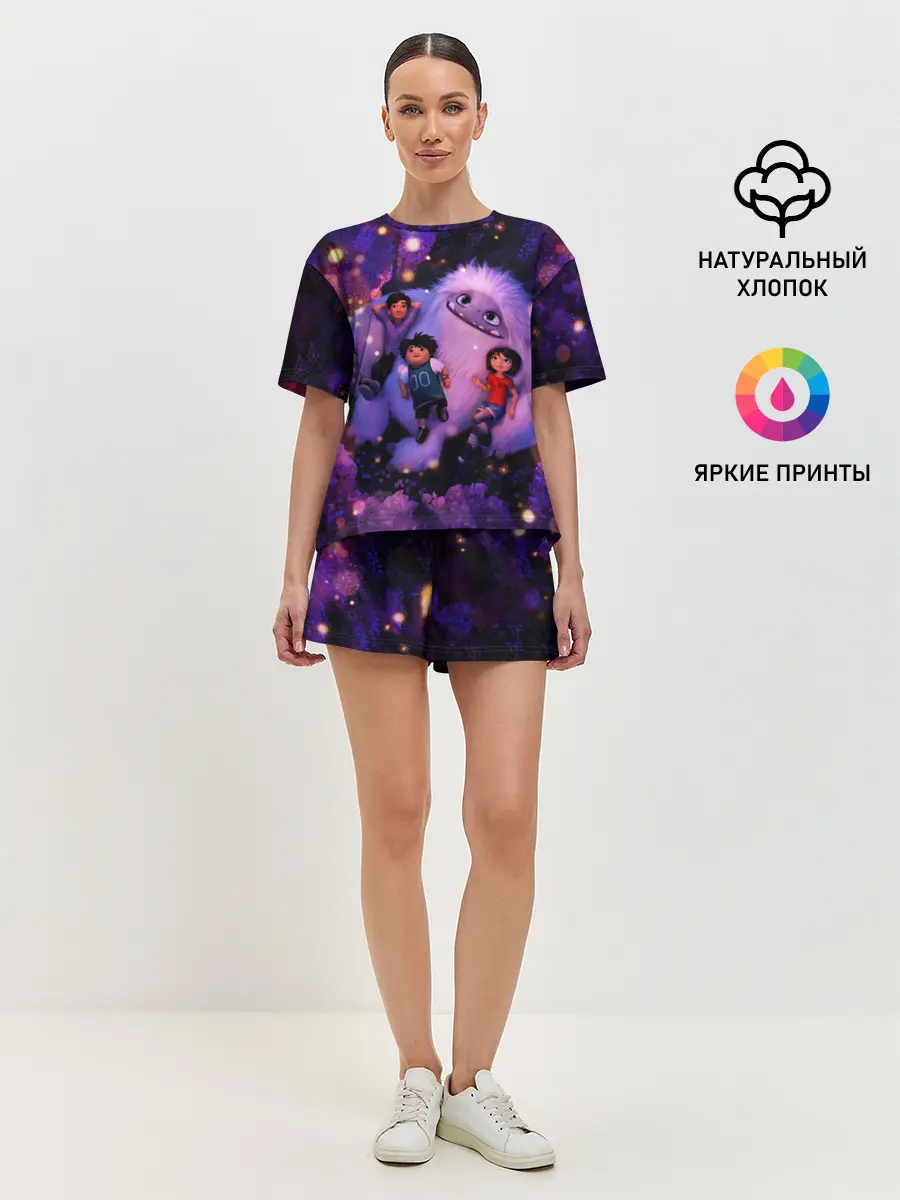 Женская пижама с шортами / ABOMINABLE