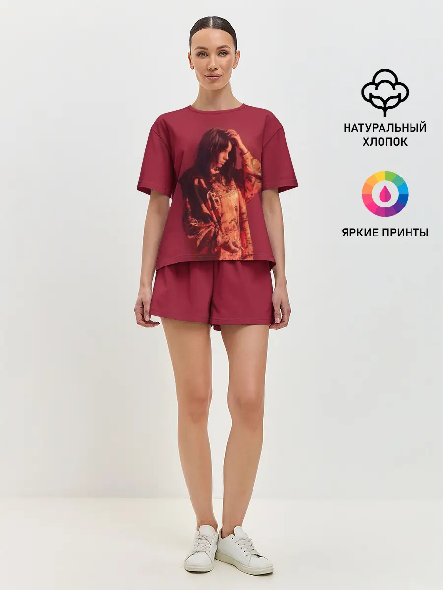 Женская пижама с шортами / BILLIE EILISH