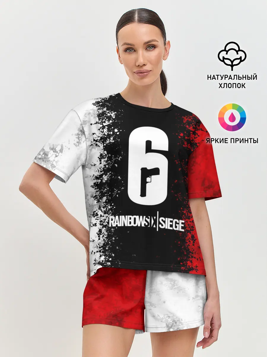 Женская пижама с шортами / Rainbow Six | Siege.