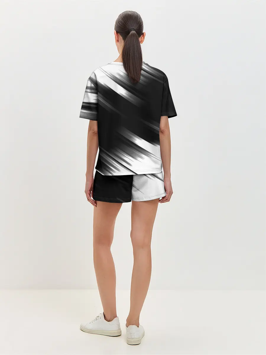 Женская пижама с шортами / Billie Eilish.