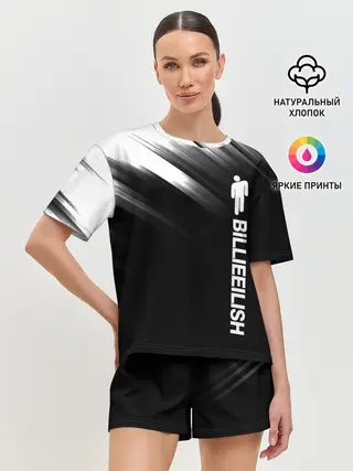 Женская пижама с шортами / Billie Eilish.