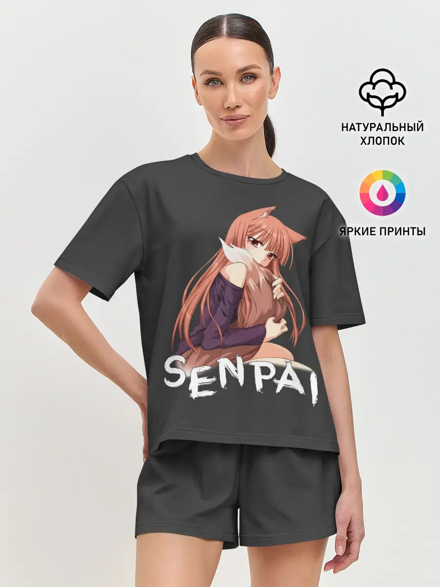 Женская пижама с шортами / Senpai