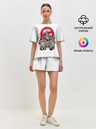 Женская пижама с шортами / Stranger Things