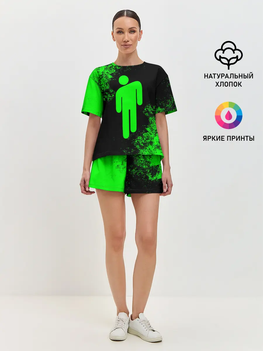 Женская пижама с шортами / BILLIE EILISH