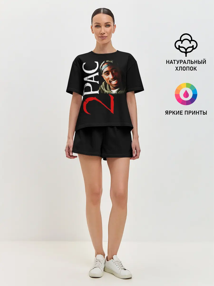 Женская пижама с шортами / 2pac