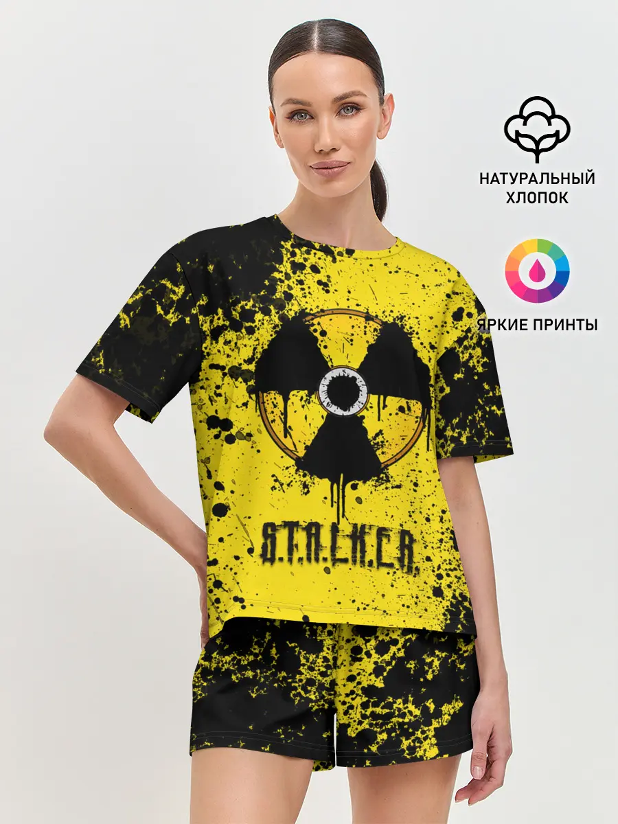 Женская пижама с шортами / S.T.A.L.K.E.R.