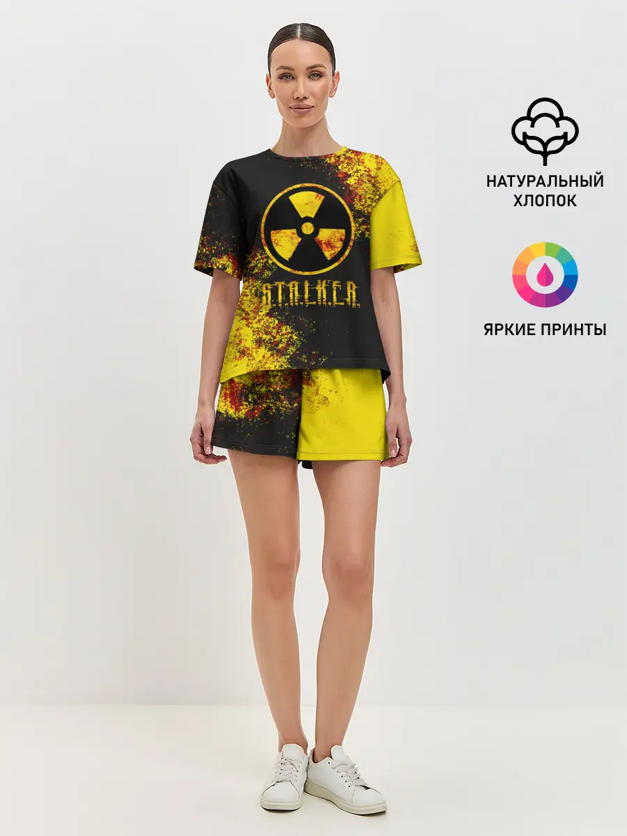 Женская пижама с шортами / S.T.A.L.K.E.R.