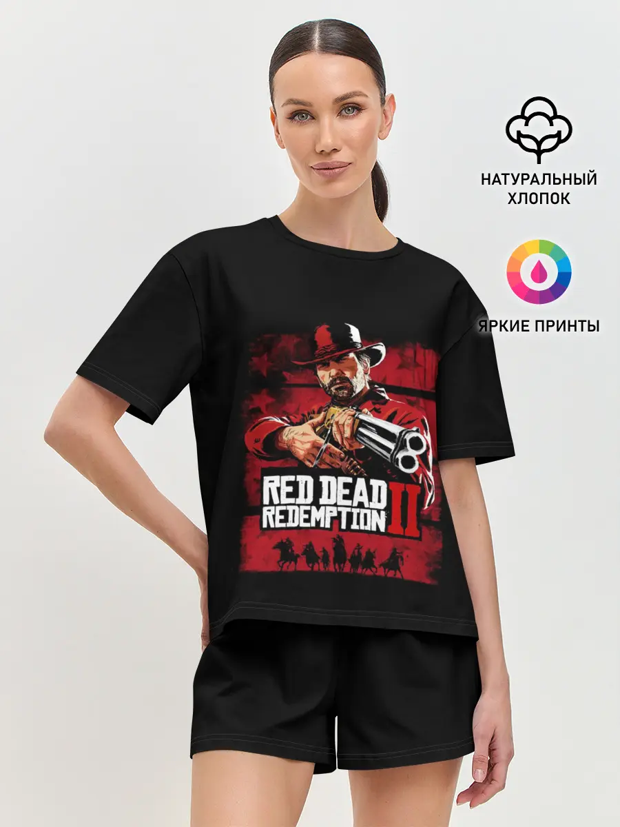 Женская пижама с шортами / Red Dead Redemption