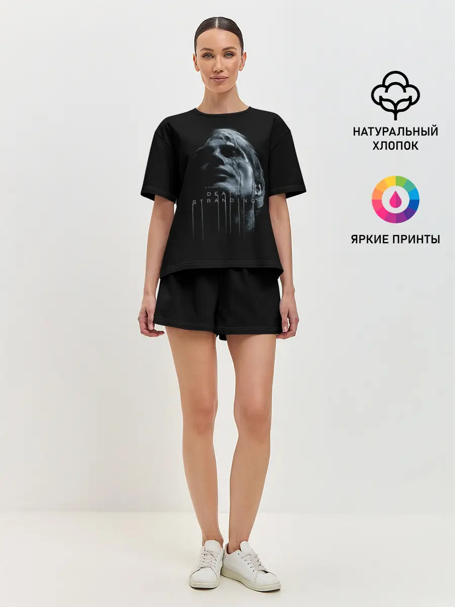 Женская пижама с шортами / DEATH STRANDING | DS