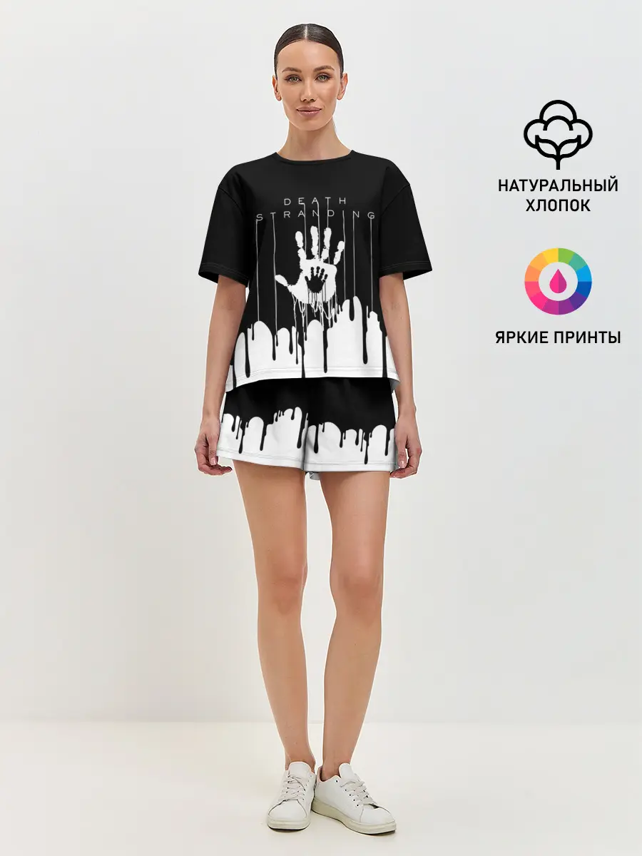 Женская пижама с шортами / DEATH STRANDING