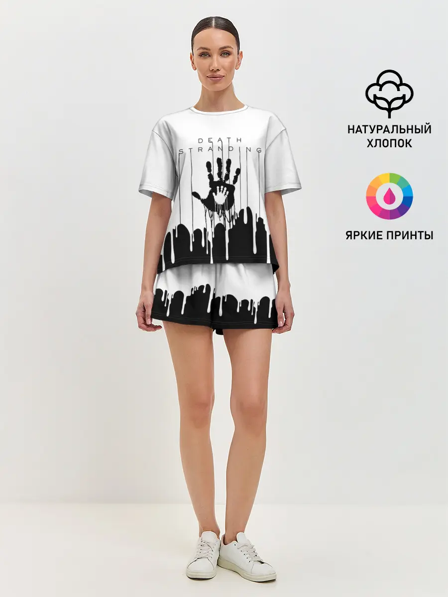 Женская пижама с шортами / DEATH STRANDING