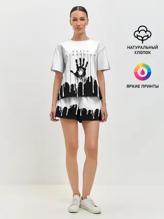 Женская пижама с шортами / DEATH STRANDING