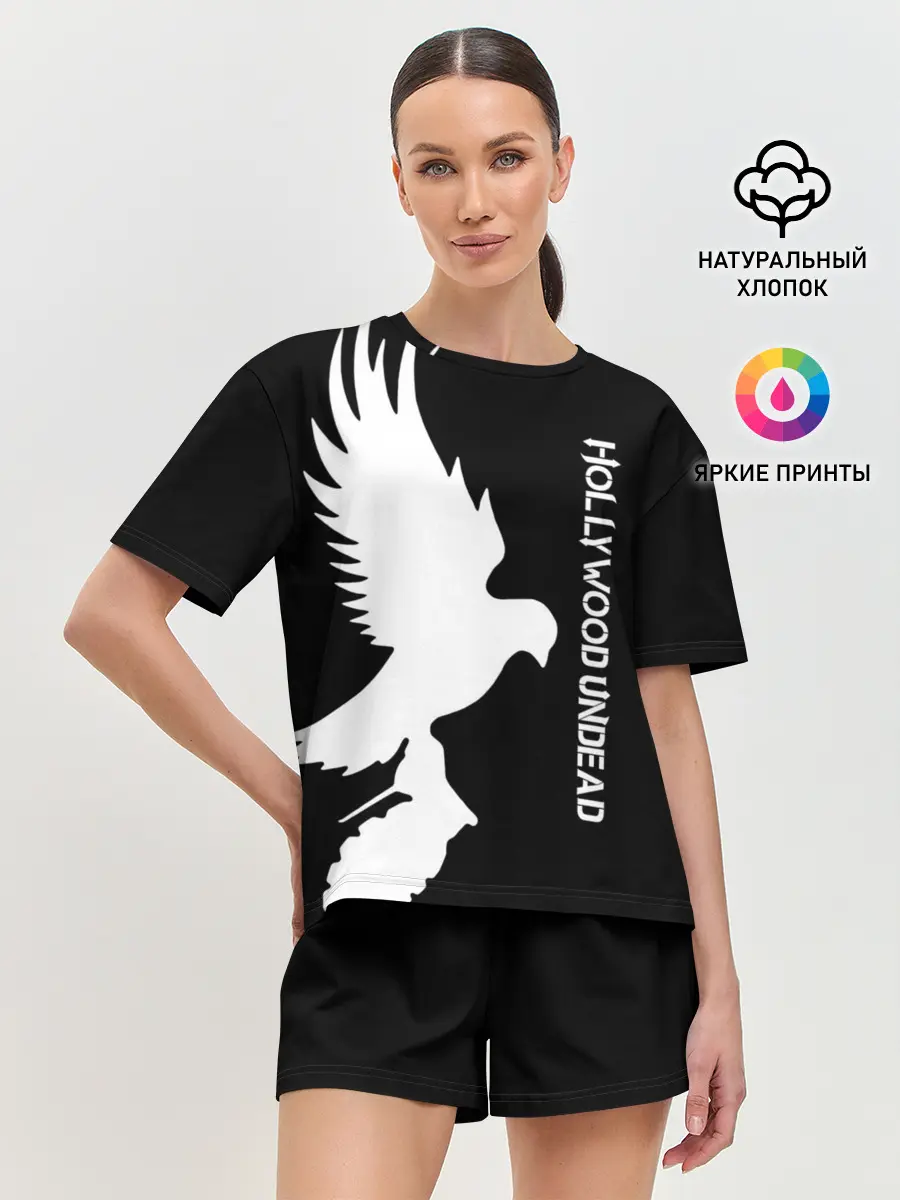 Женская пижама с шортами / Hollywood Undead