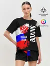Женская пижама с шортами / Boxing Russia Team