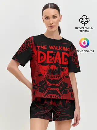 Женская пижама с шортами / The Walking Dead