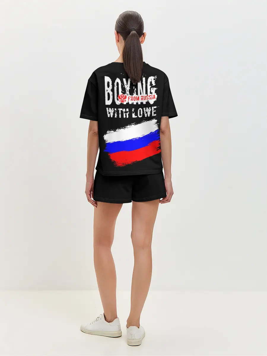 Женская пижама с шортами / Boxing from Russia