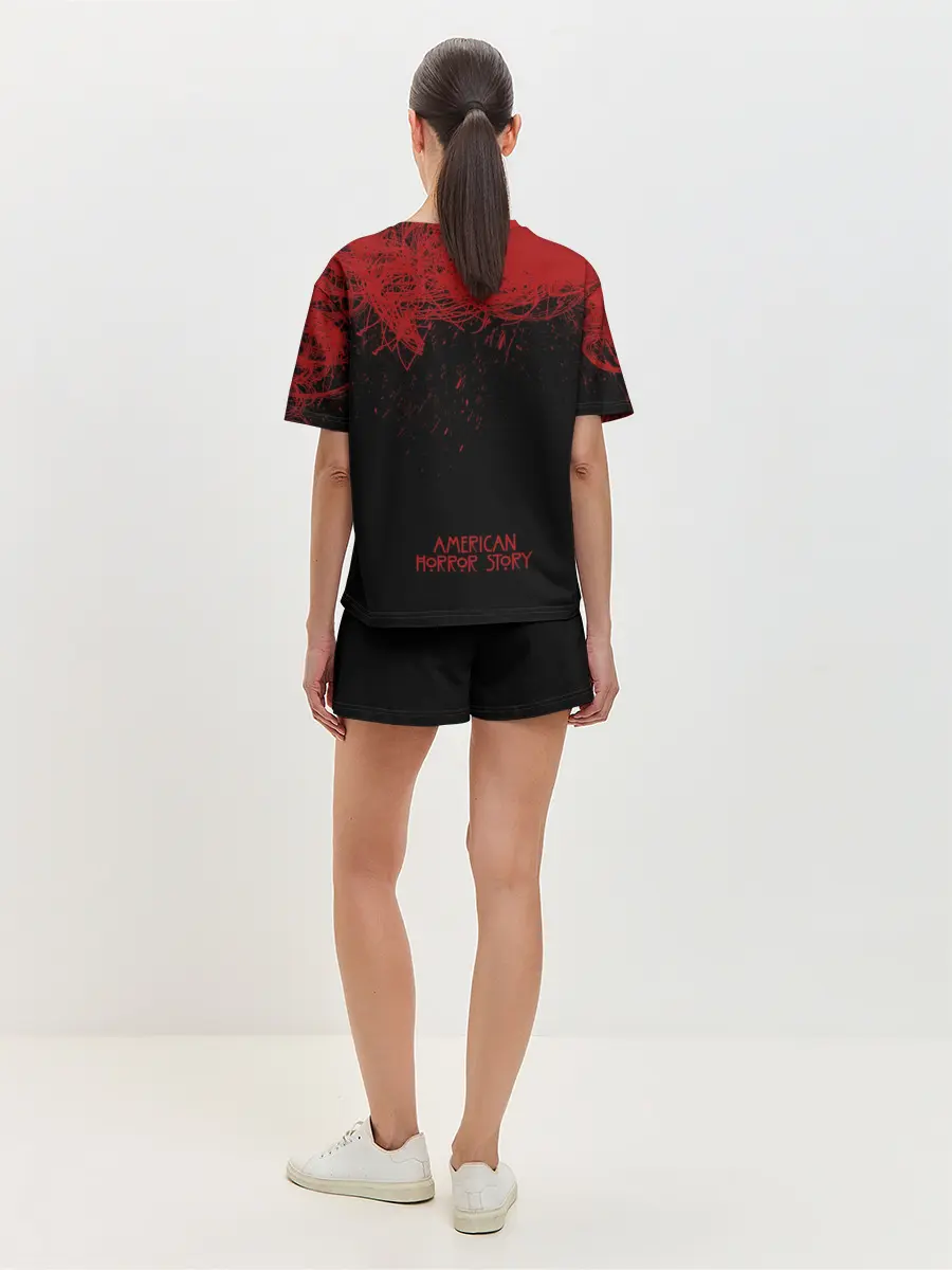 Женская пижама с шортами / American Horror Story