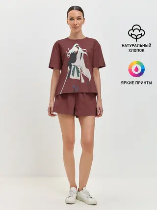 Женская пижама с шортами / Rabou