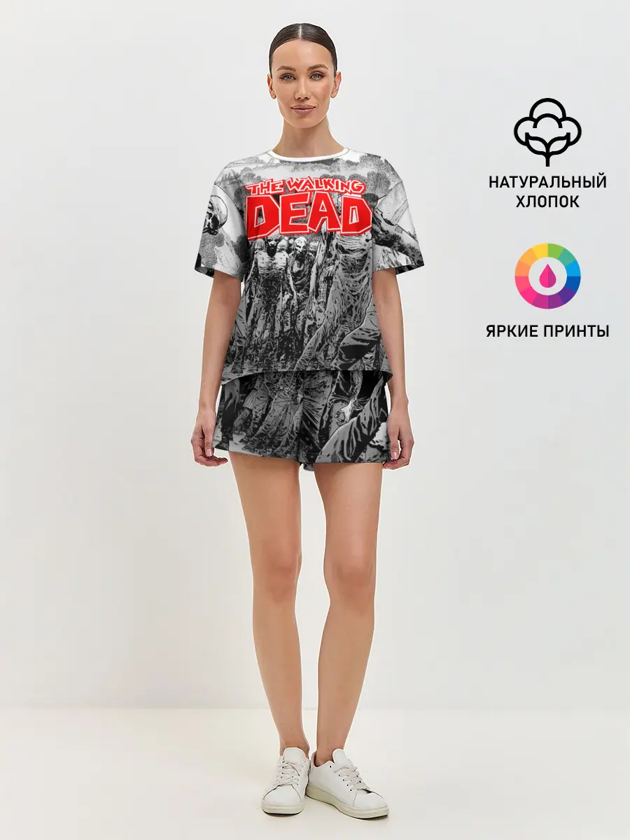 Женская пижама с шортами / Walking Dead [2]