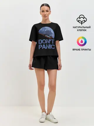 Женская пижама с шортами / Dont Panic