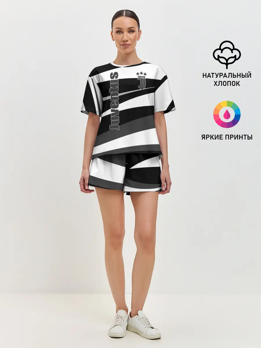 Женская пижама с шортами / Juventus